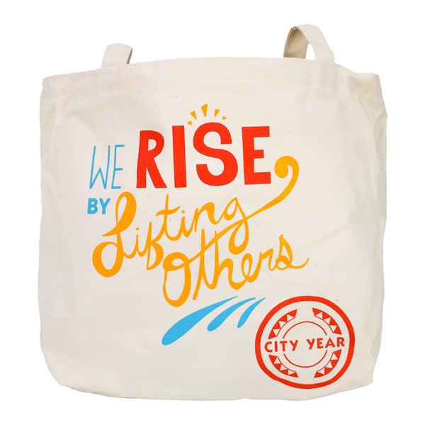We Rise Tote Bag
