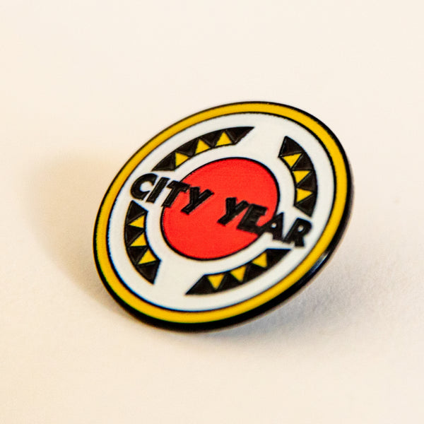 City Year Enamel Pin