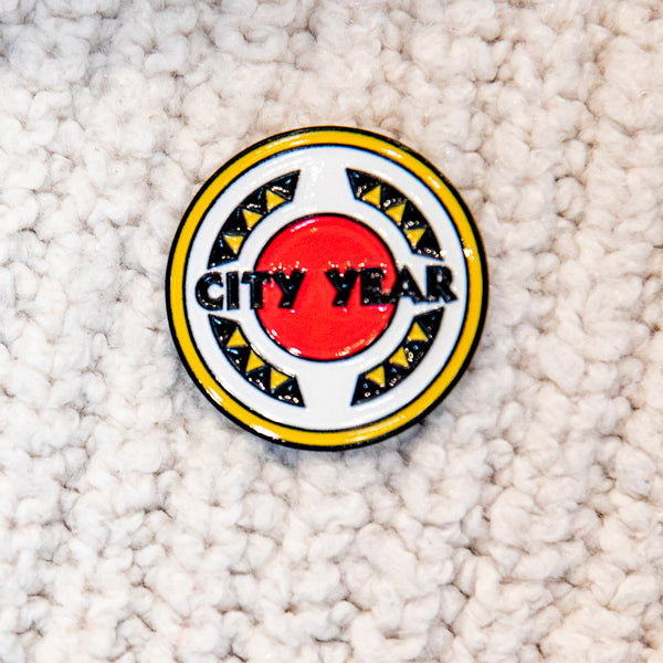 City Year Enamel Pin